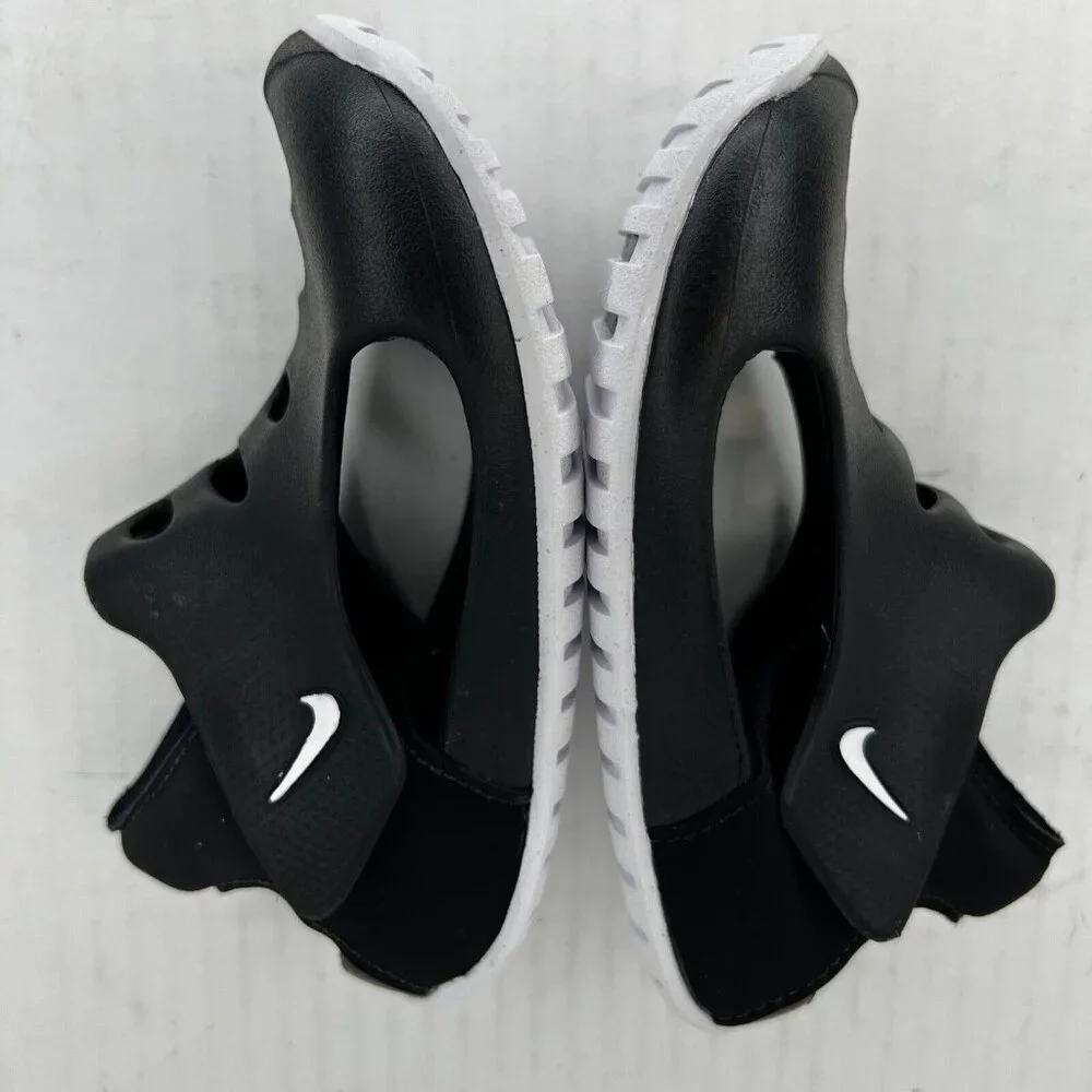 Nike Unisex  DH9462-001 Black Sunray Protect 3 Rubber Snap Size 10C Sandals